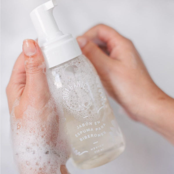 Jabón en Espuma Para Biberones Fórmula sin aroma 250ml