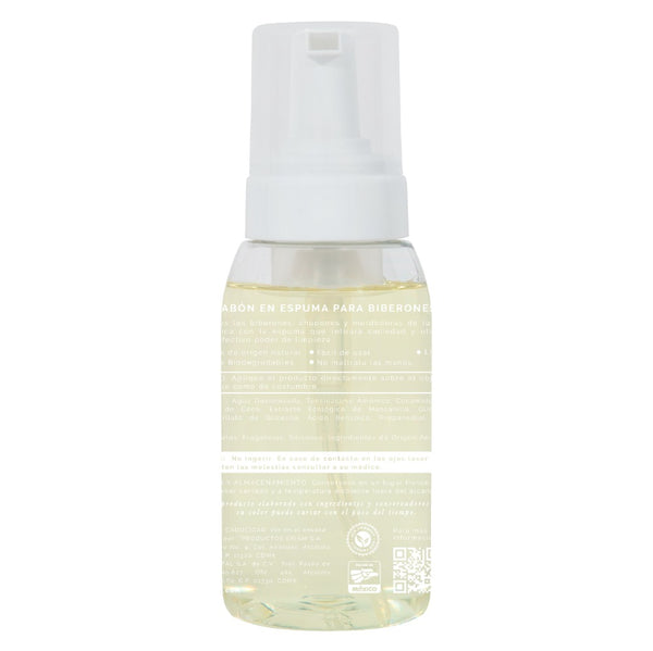 Jabón en Espuma Para Biberones Fórmula sin aroma 250ml