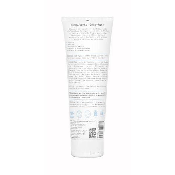 Crema Ultra Humectante sin Aroma 250gr